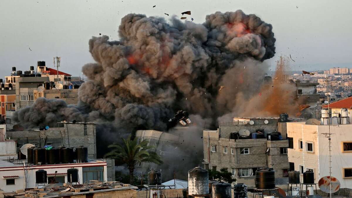 Israele Palestina bombardamenti